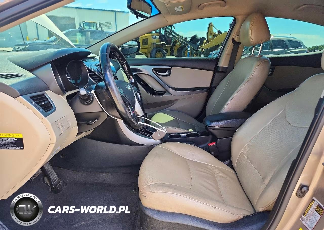 2016 Hyundai Elantra Limited VIN:5NPDH4AEXGH657011 - 7