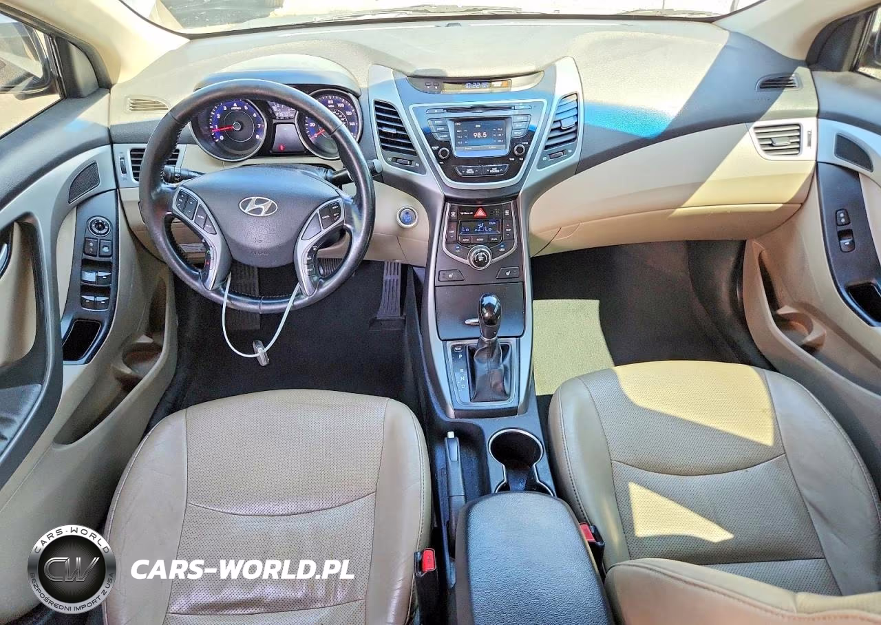 2016 Hyundai Elantra Limited VIN:5NPDH4AEXGH657011 - 8