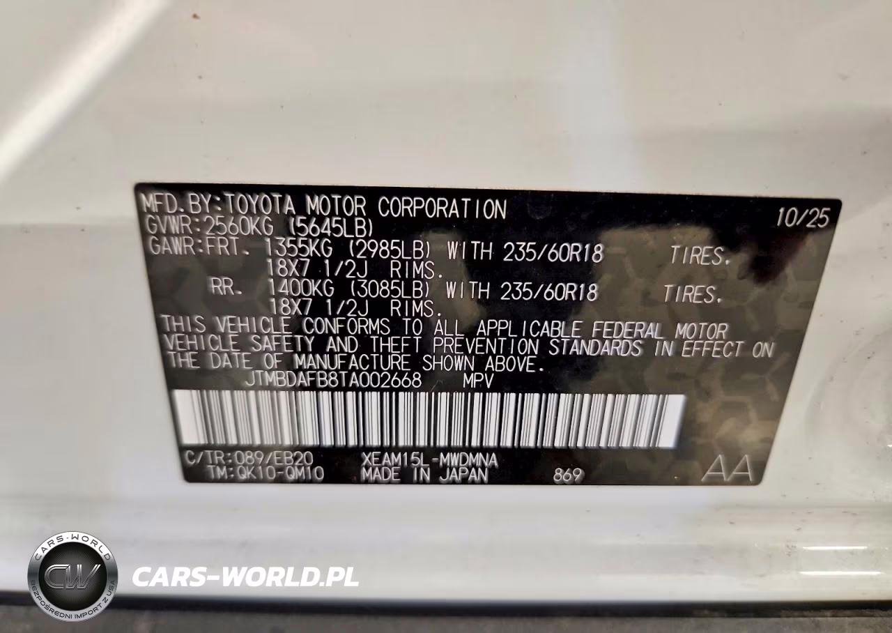 2026 Toyota Bz Xle VIN:JTMBDAFB8TA002668 - 13