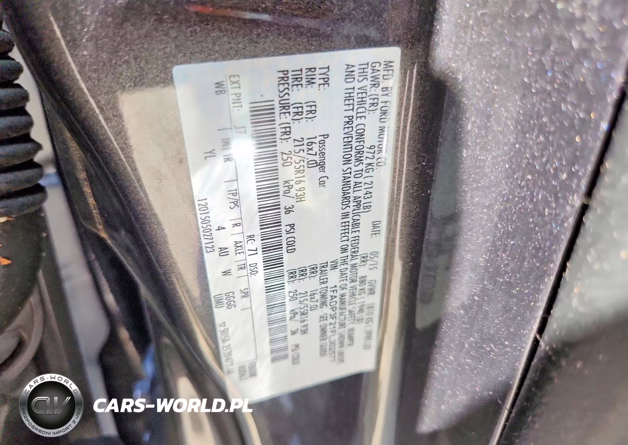 2015 Ford Focus Se VIN:1FADP3F21FL302577 - 12