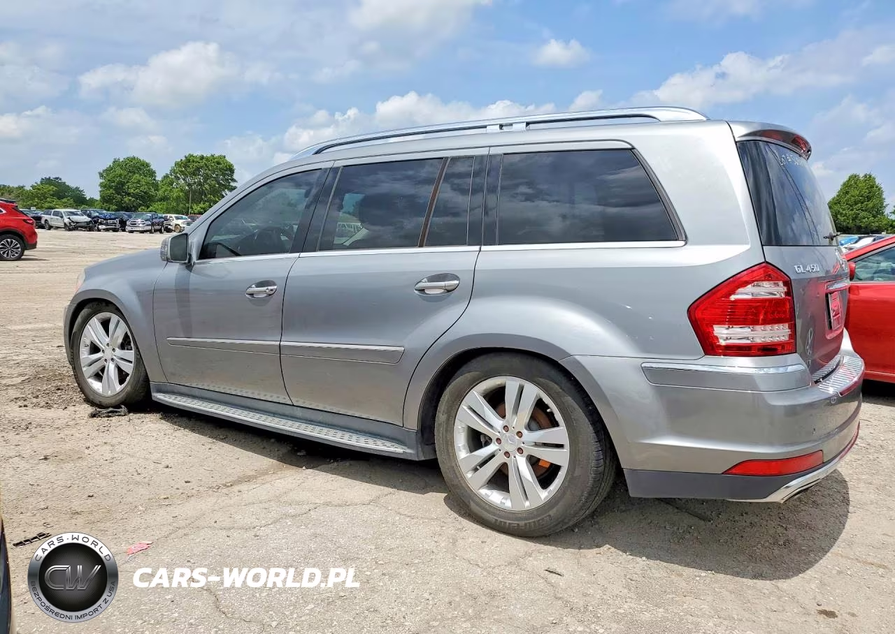 2012 Mercedes-Benz Gl 450 4Matic VIN:4JGBF7BE3CA774004 - 2