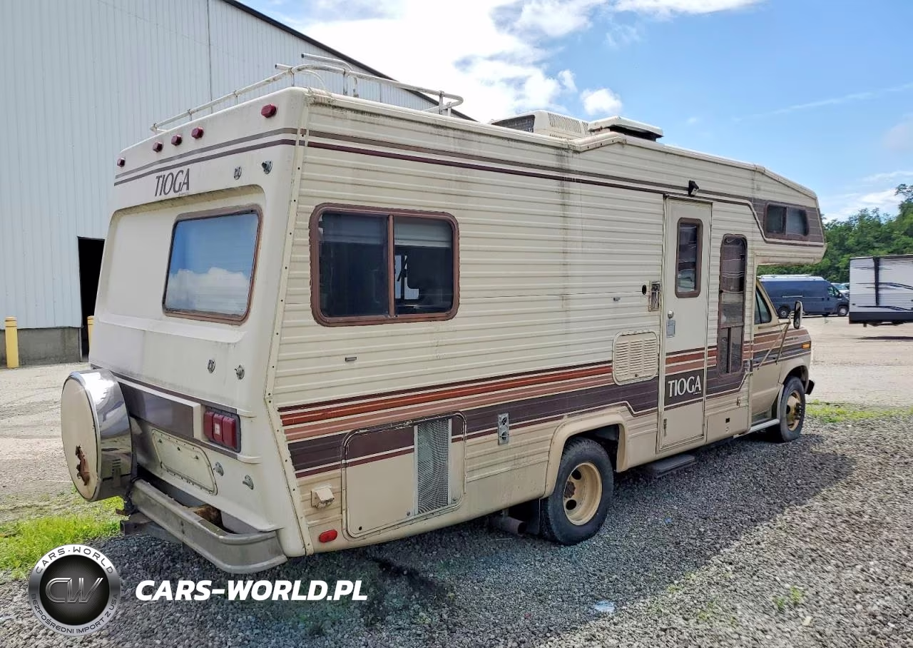1985 Ford Econoline E350 Cutaway Van VIN:1FDKE30L7FHC25950 - 4