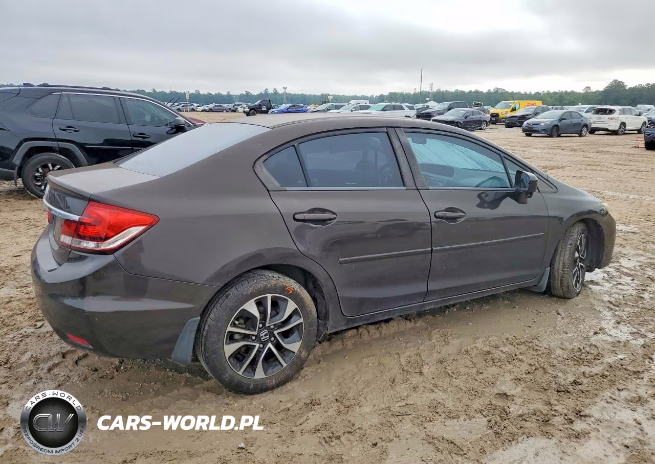 2014 Honda Civic Ex VIN:2HGFB2F83EH504558 - 3