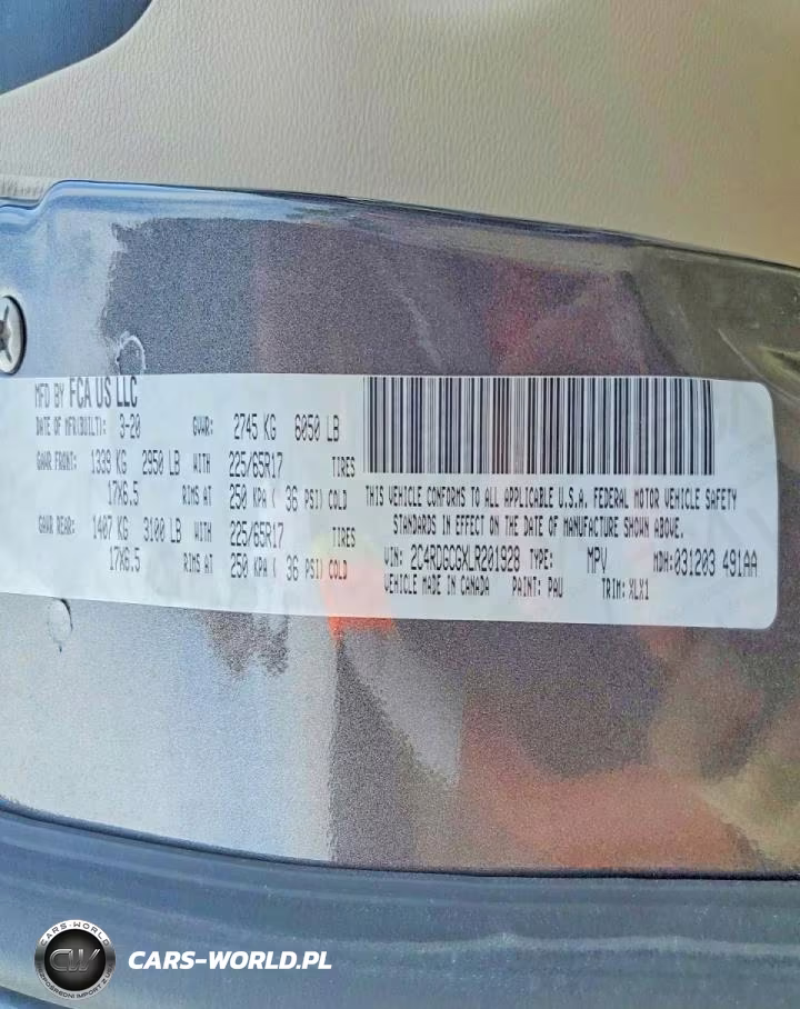 2020 Dodge Grand Caravan Sxt VIN:2C4RDGCGXLR201928 - 13