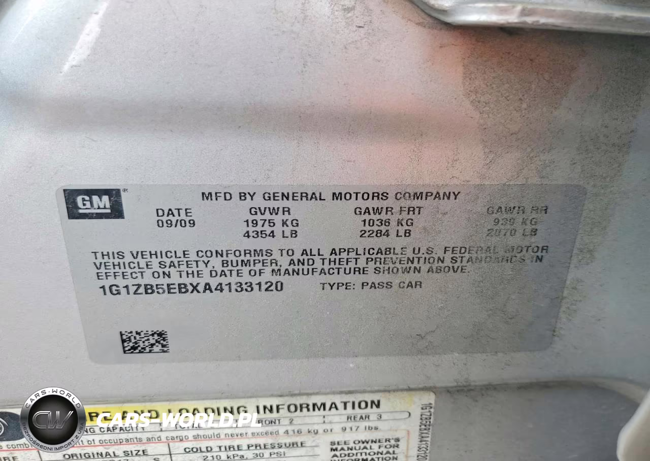 2010 Chevrolet Malibu Ls VIN:1G1ZB5EBXA4133120 - 12