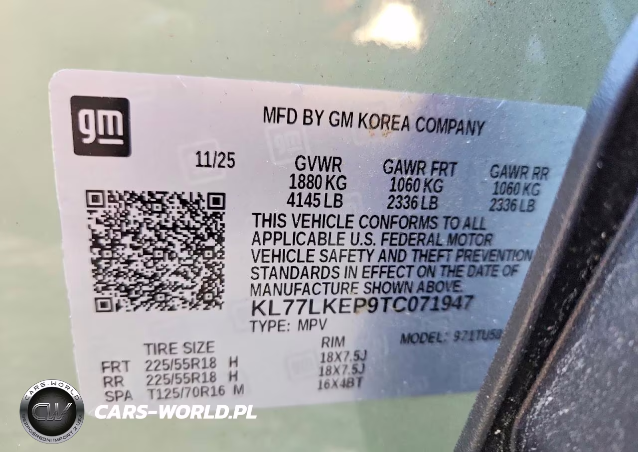 2026 Chevrolet Trax Activ VIN:KL77LKEP9TC071947 - 13