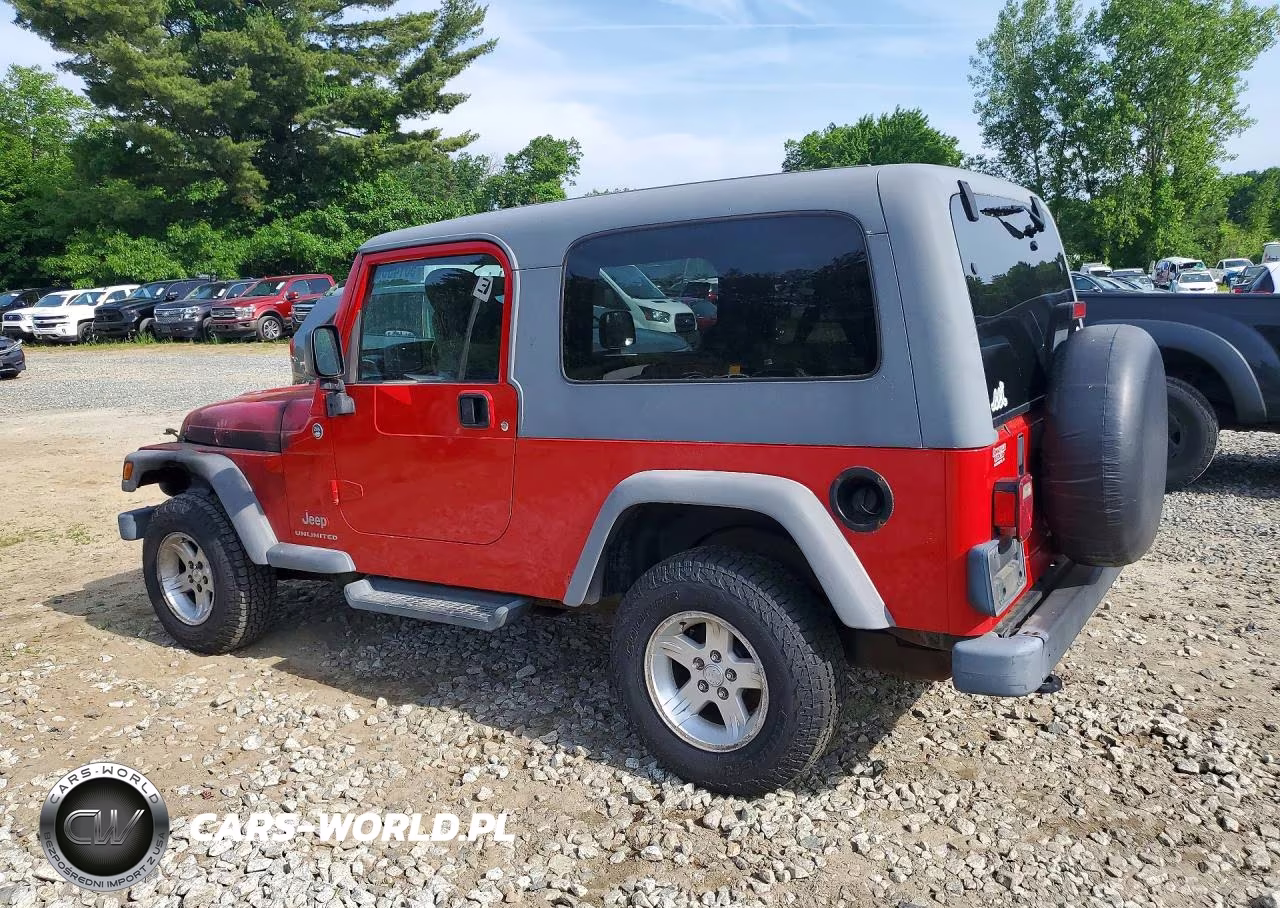 2005 Jeep Wrangler - Tj Unlimited VIN:1J4FA44S05P313150 - 2