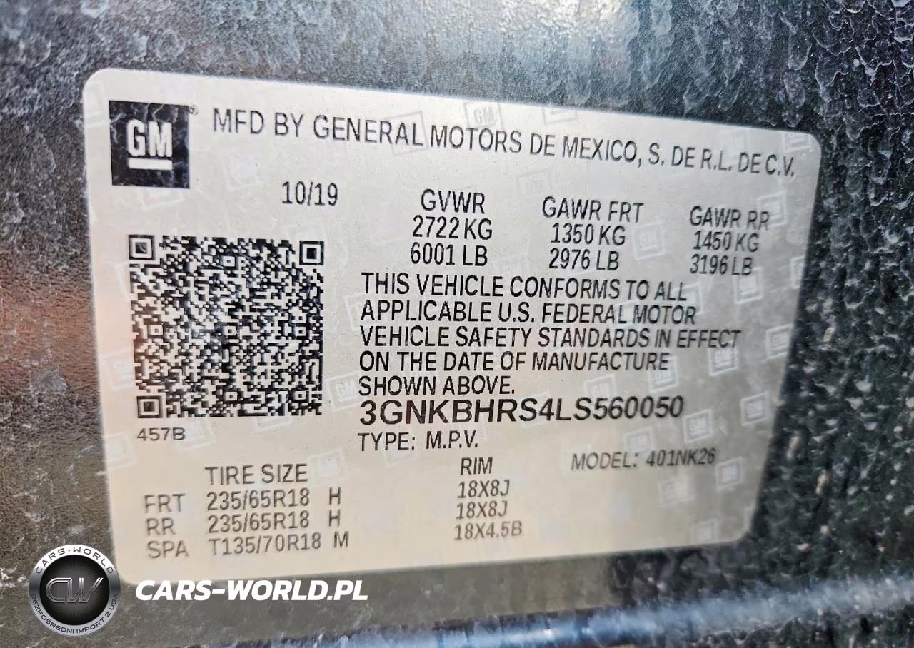 2020 Chevrolet Blazer 2Lt VIN:3GNKBHRS4LS560050 - 12