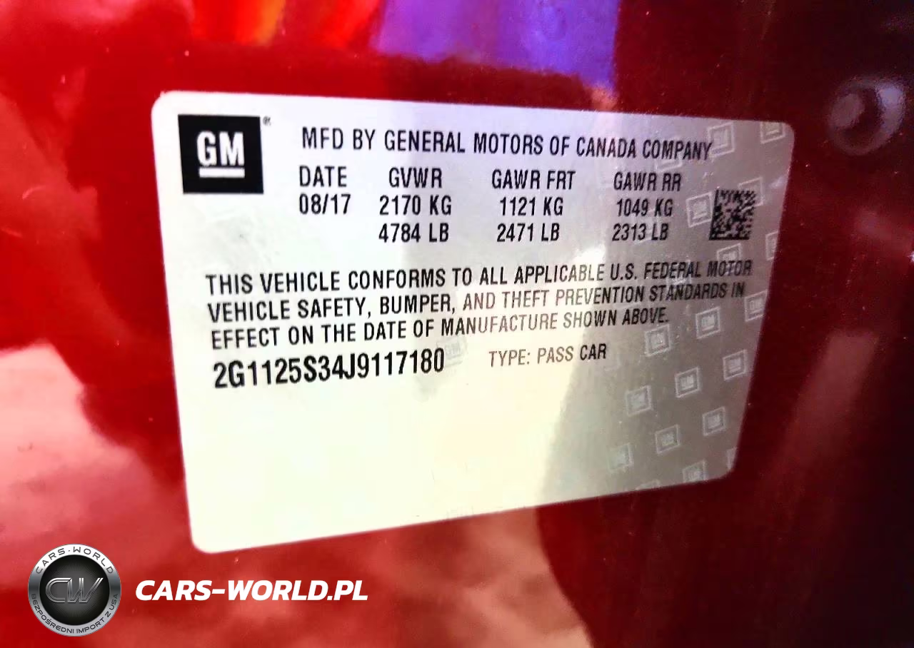2018 Chevrolet Impala Premier VIN:2G1125S34J9117180 - 12