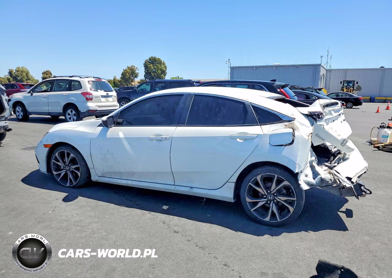2021 Honda Civic Sport VIN:2HGFC2F89MH512496 - 2