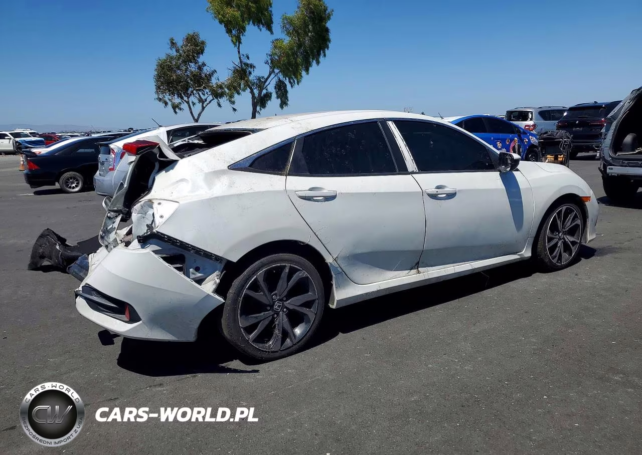 2021 Honda Civic Sport VIN:2HGFC2F89MH512496 - 3