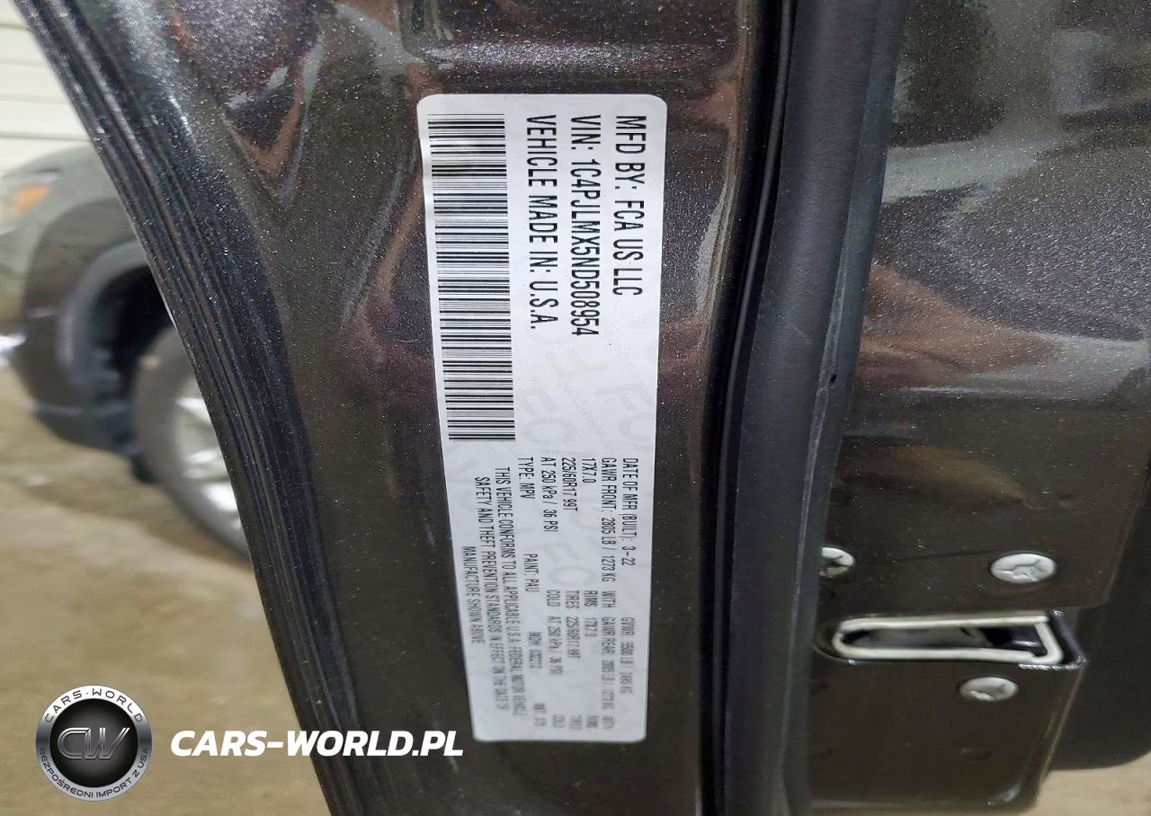 2022 Jeep Cherokee Latitude Lux VIN:1C4PJLMX5ND508954 - 13