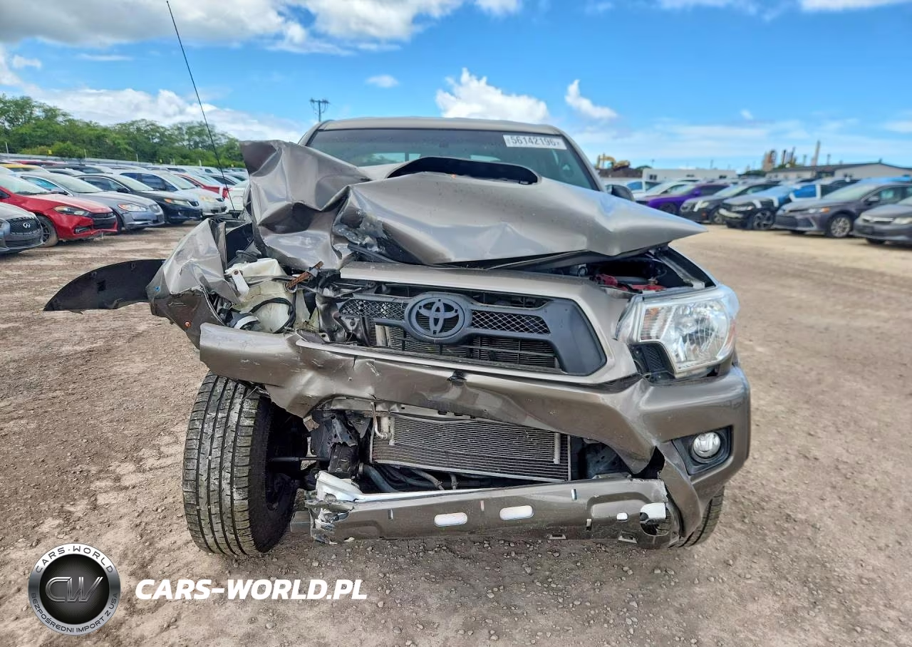 2014 Toyota Tacoma Double Cab Prerunner VIN:3TMJU4GN9EM166832 - 5