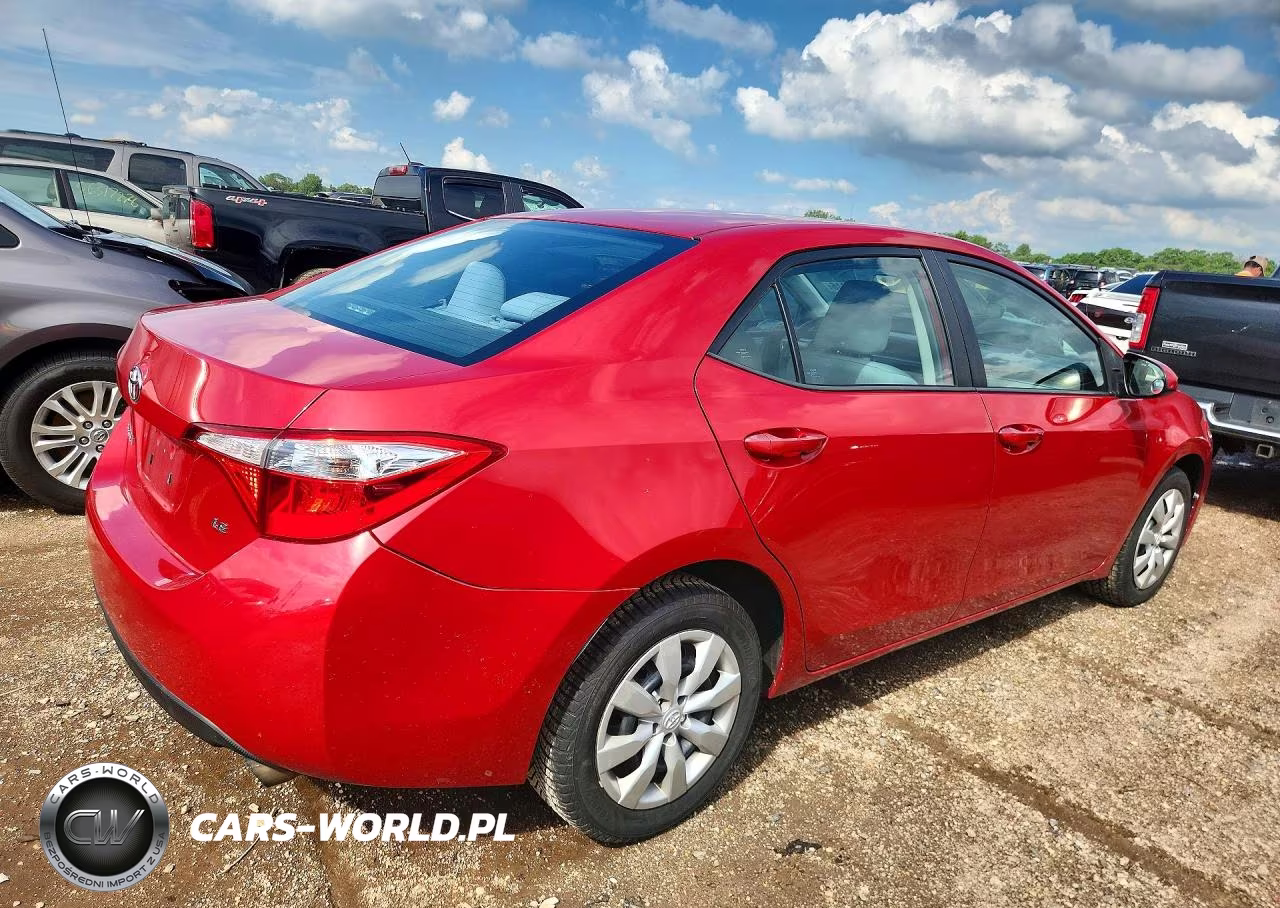 2014 Toyota Corolla Le VIN:2T1BURHE9EC220574 - 3