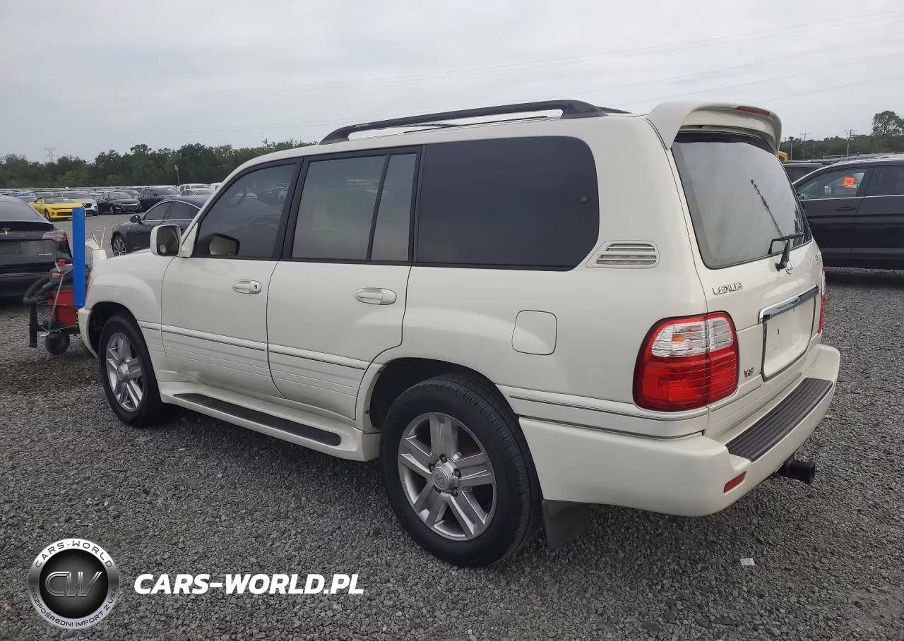 2000 Lexus Lx 470 VIN:JT6HT00W6Y0093835 - 2