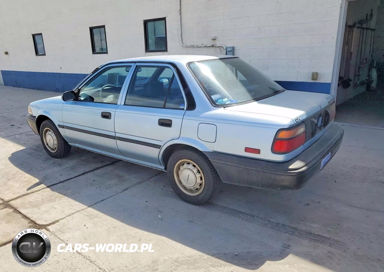 1989 Toyota Corolla Dlx VIN:1NXAE92E8KZ011693 - 2