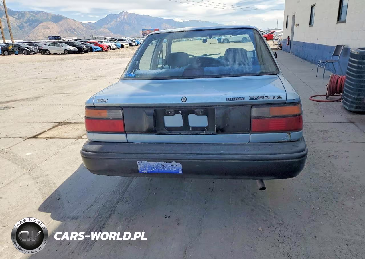 1989 Toyota Corolla Dlx VIN:1NXAE92E8KZ011693 - 6