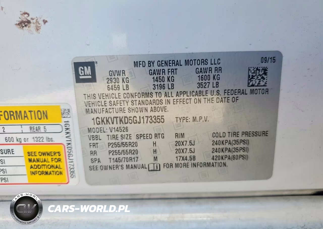 2016 GMC Acadia Denali VIN:1GKKVTKD5GJ173355 - 13