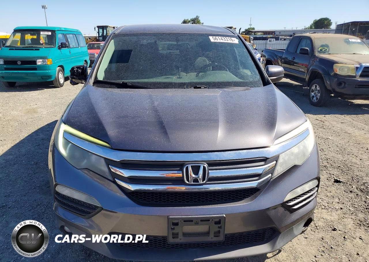 2017 Honda Pilot Ex VIN:5FNYF5H38HB021687 - 5
