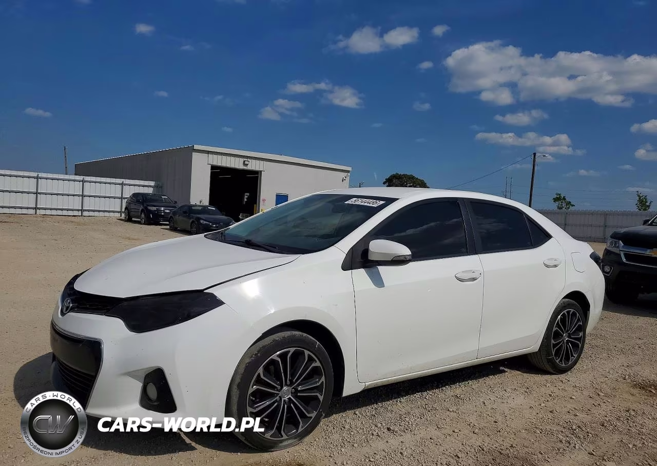 2014 Toyota Corolla S Plus