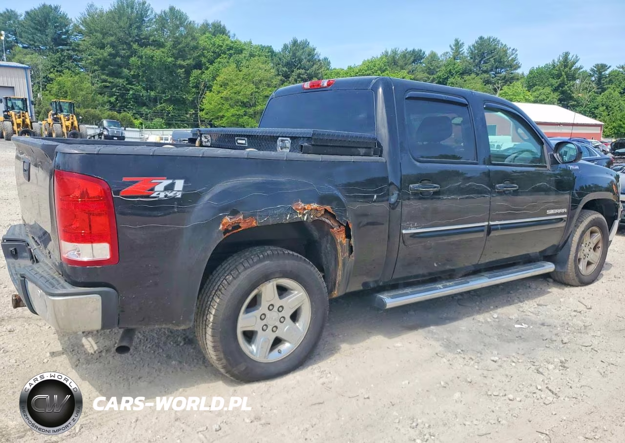 2013 GMC Sierra K1500 Slt VIN:3GTP2WE77DG130702 - 3