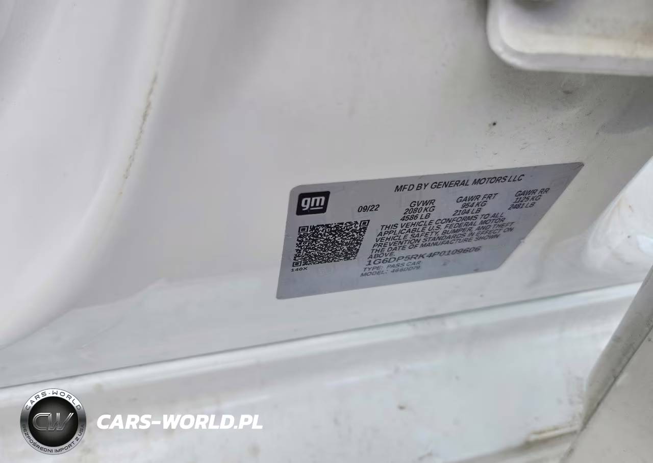 2023 Cadillac Ct5 Sport VIN:1G6DP5RK4P0109606 - 12