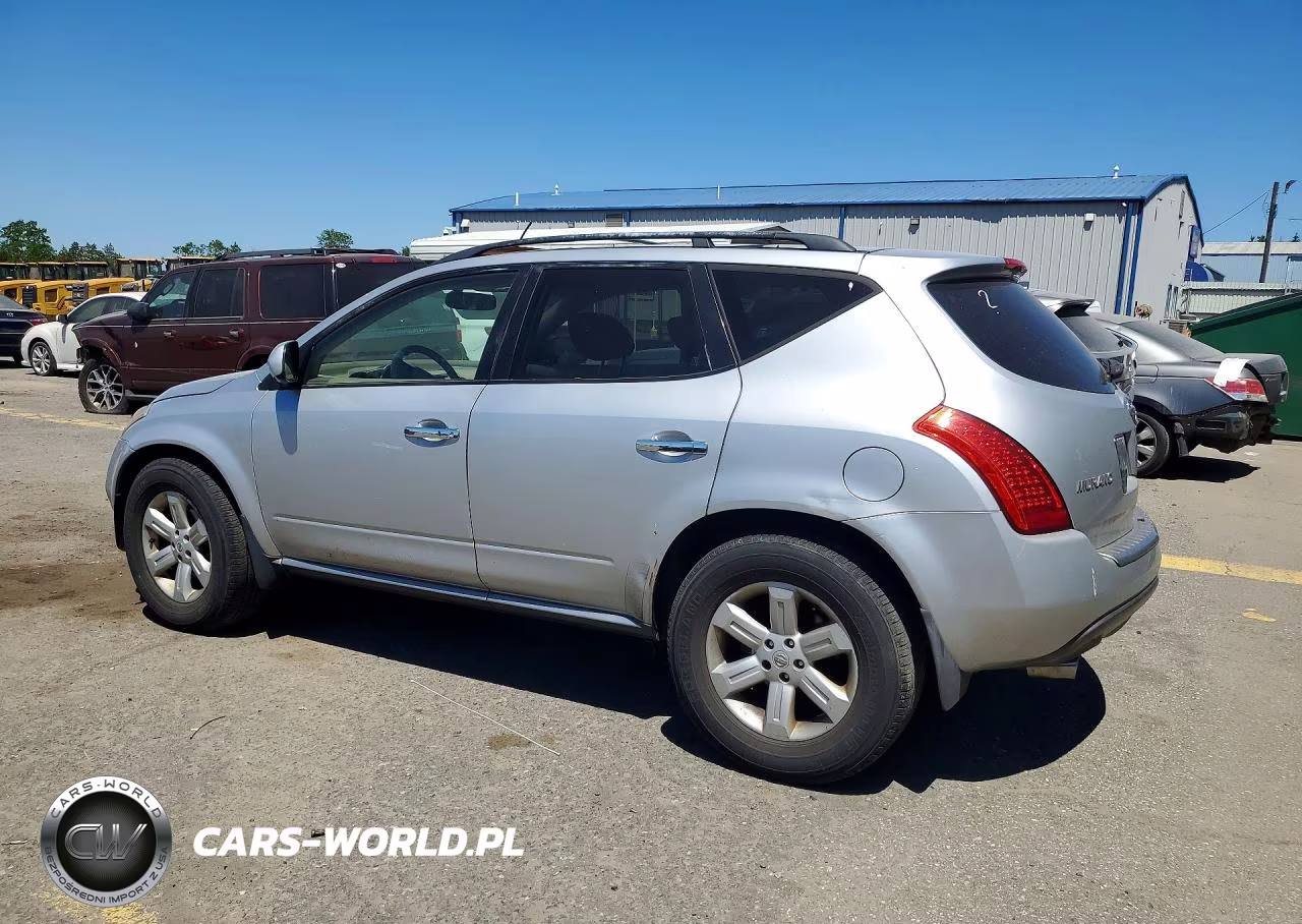 2006 Nissan Murano S VIN:JN8AZ08W36W537118 - 2