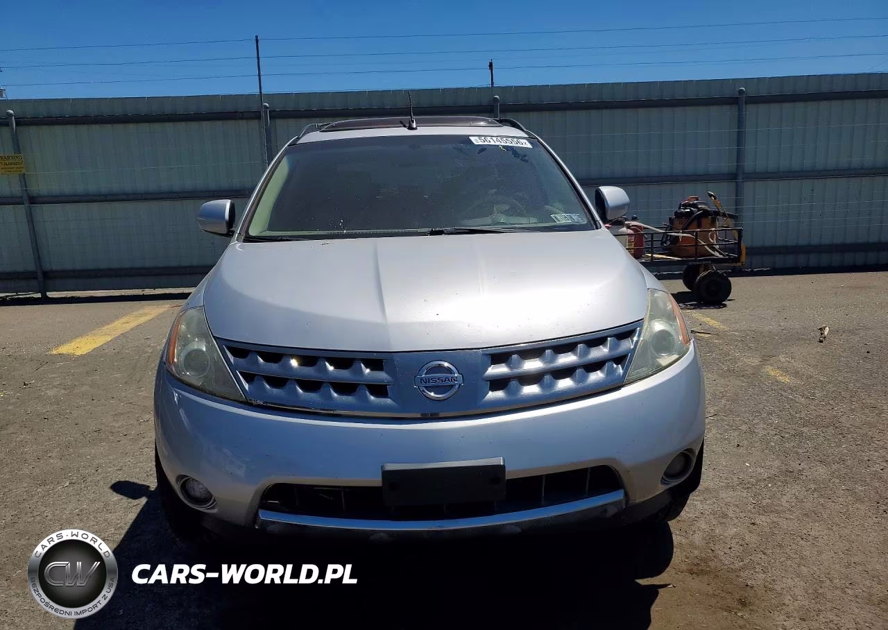 2006 Nissan Murano S VIN:JN8AZ08W36W537118 - 5