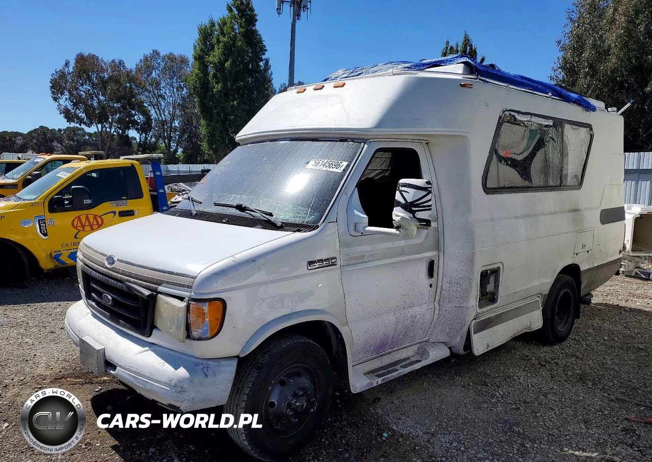 2000 Ford Econoline E350 Super Duty Cutaway Van VIN:1FDWE35SXYHB43182 - 2