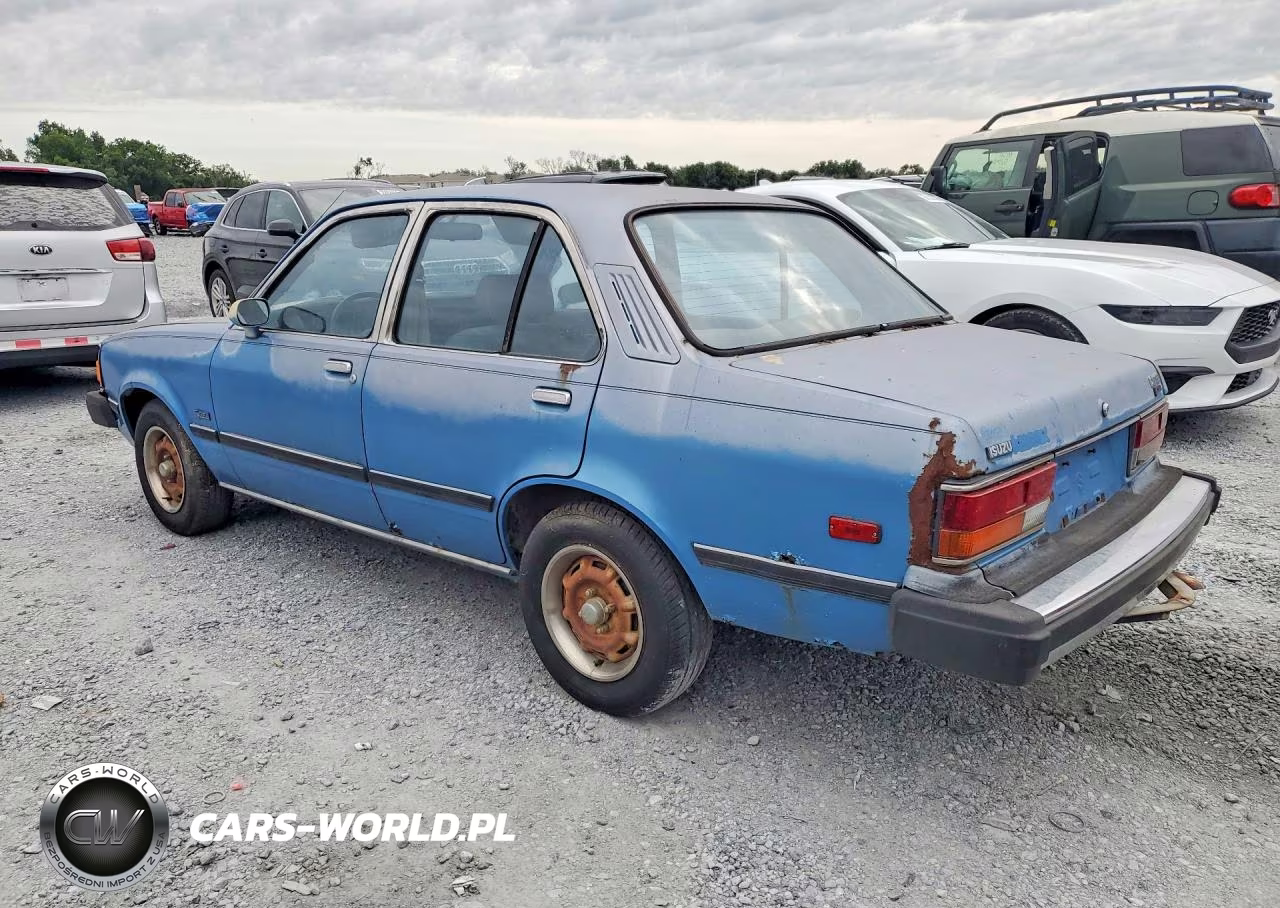 1981 Isuzu I-Mark VIN:JABAT69P1B0809298 - 2