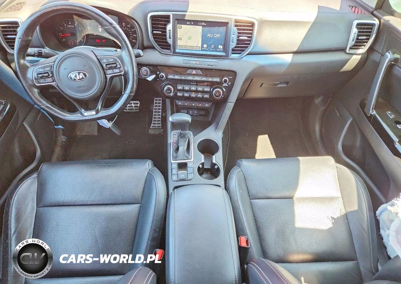2018 Kia Sportage Sx VIN:KNDPRCA67J7380603 - 8