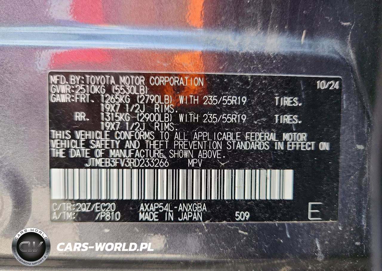 2024 Toyota Rav4 Prime VIN:JTMEB3FV3RD233266 - 14