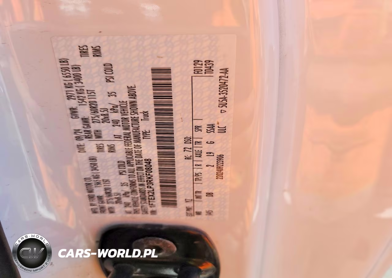 2024 Ford F150 Stx VIN:1FTEX2LP3RKF08048 - 12