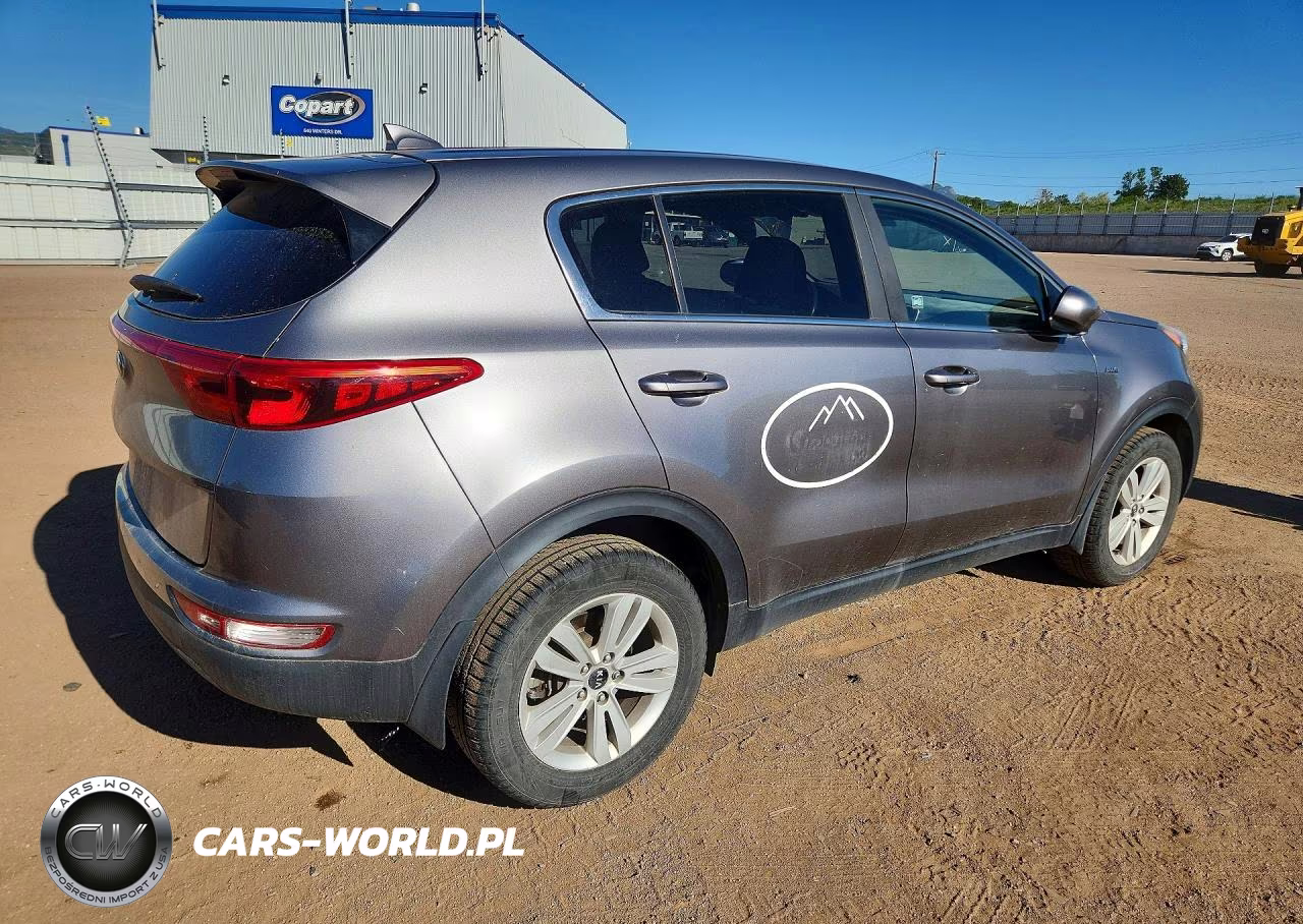 2017 Kia Sportage Lx VIN:KNDPMCACXH7155431 - 3
