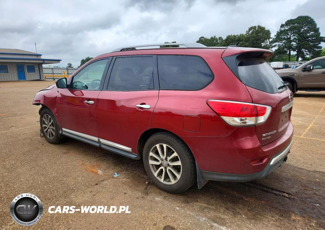 2015 Nissan Pathfinder Sl VIN:5N1AR2MN9FC664828 - 2