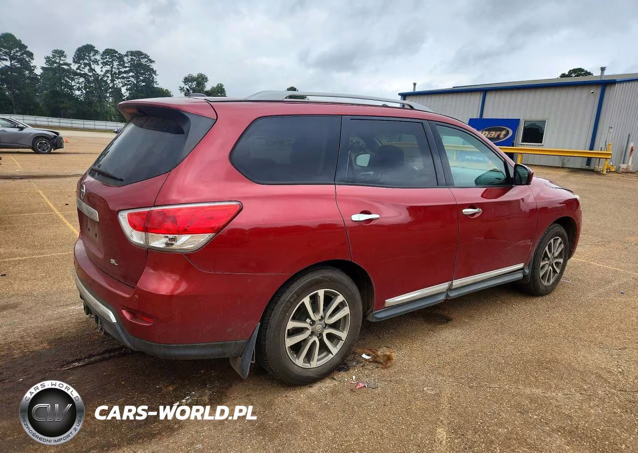 2015 Nissan Pathfinder Sl VIN:5N1AR2MN9FC664828 - 3
