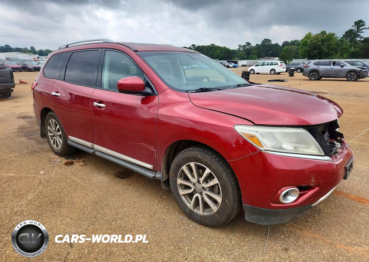 2015 Nissan Pathfinder Sl VIN:5N1AR2MN9FC664828 - 4