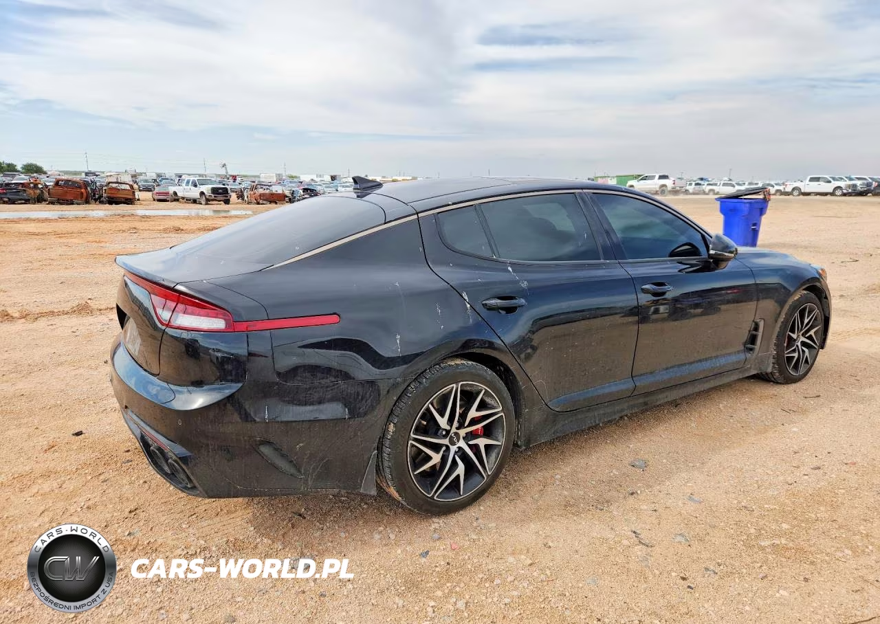 2023 Kia Stinger Gt Line VIN:KNAE35LD6P6128403 - 3
