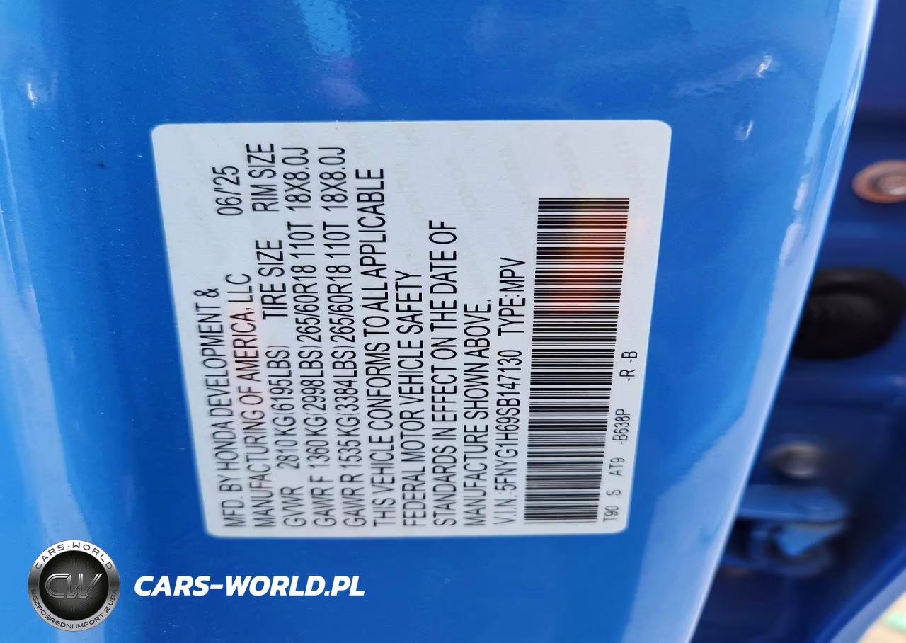 2025 Honda Pilot Trailsport VIN:5FNYG1H69SB147130 - 13