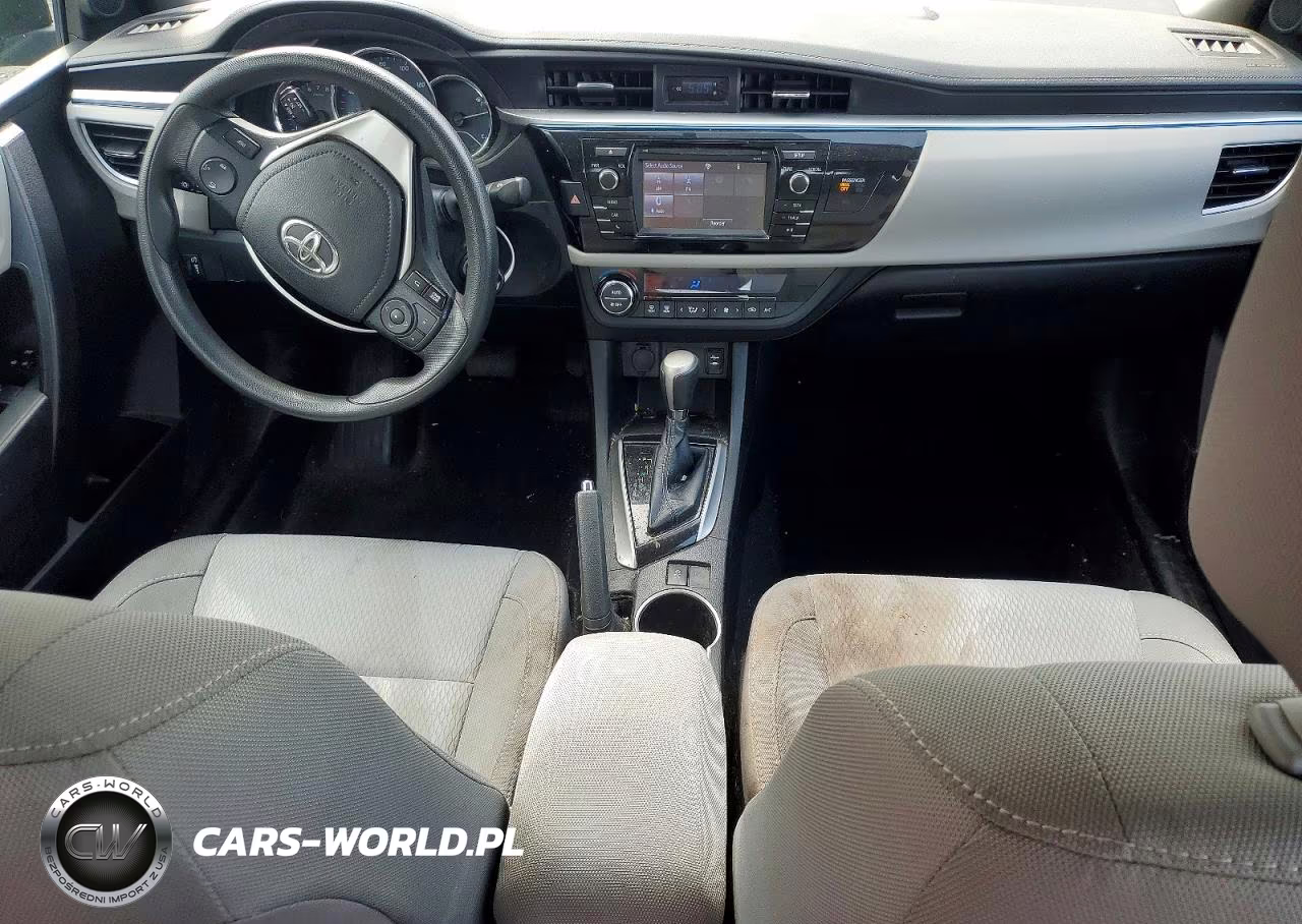 2015 Toyota Corolla Le Plus VIN:2T1BURHE7FC477430 - 8