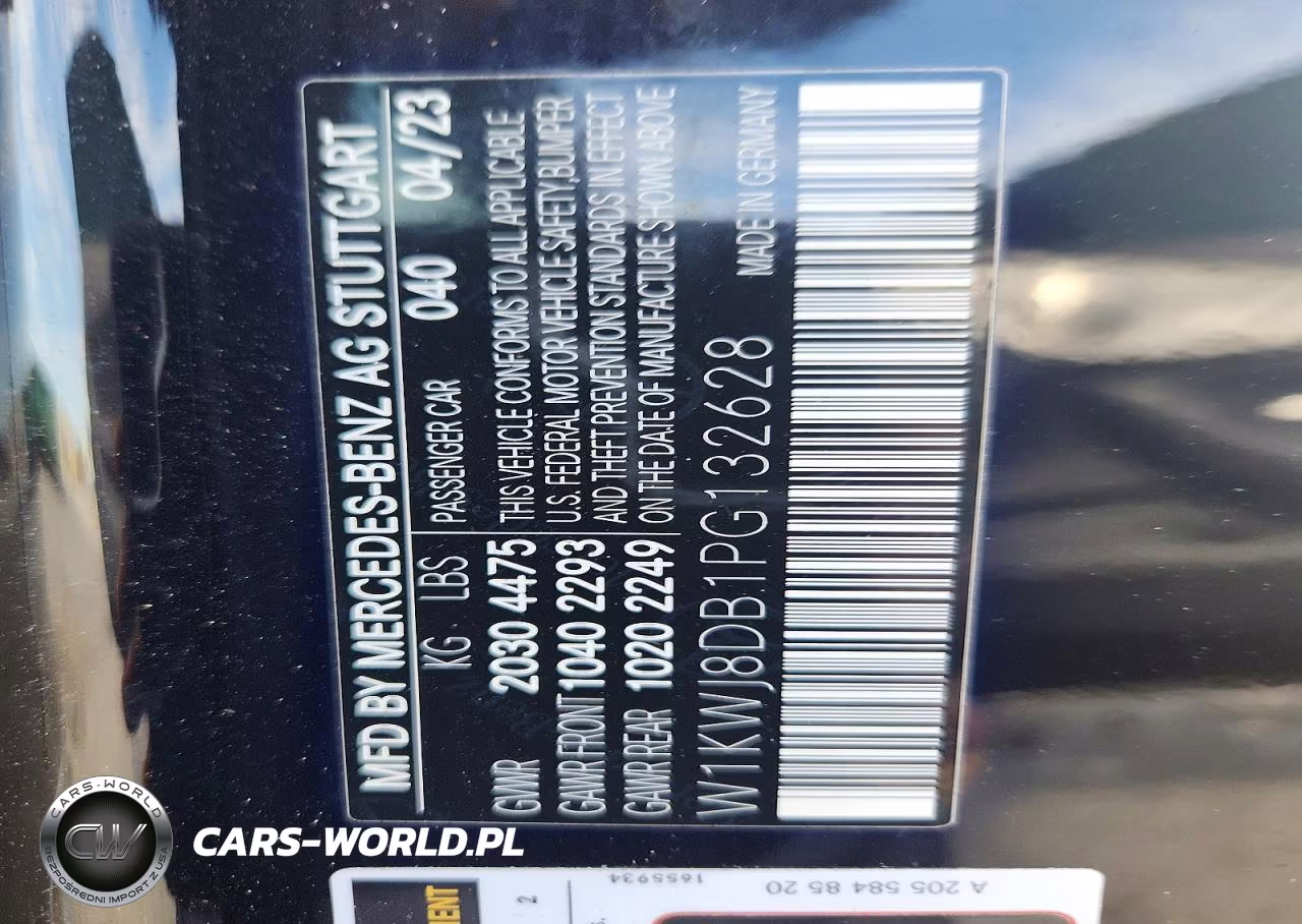 2023 Mercedes-Benz C 300 VIN:W1KWJ8DB1PG132628 - 13