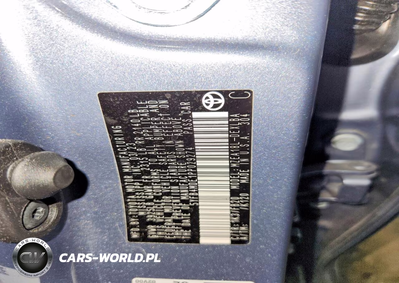 2023 Toyota Corolla Le VIN:5YFB4MDE1PP029274 - 12
