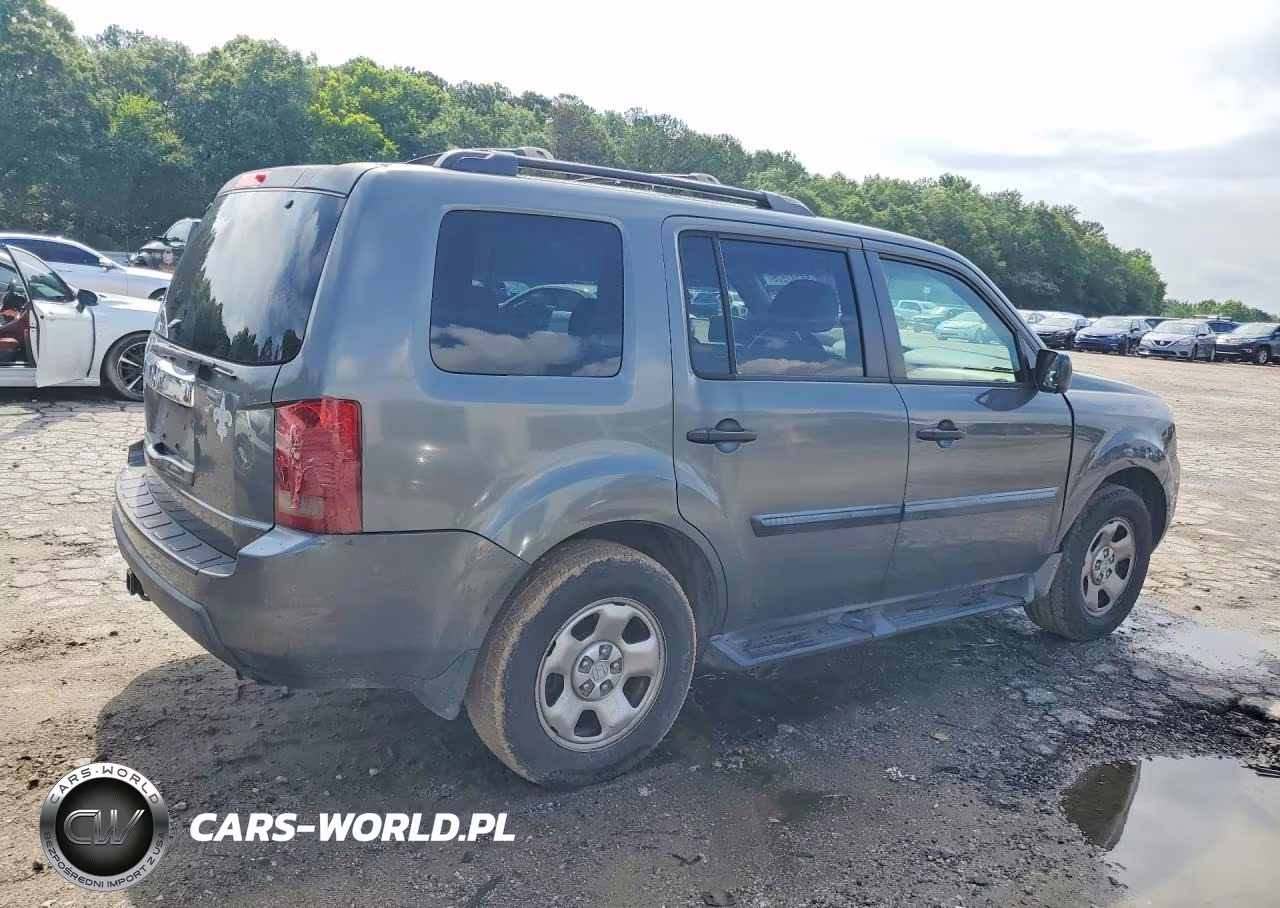 2009 Honda Pilot Lx VIN:5FNYF38229B026896 - 3