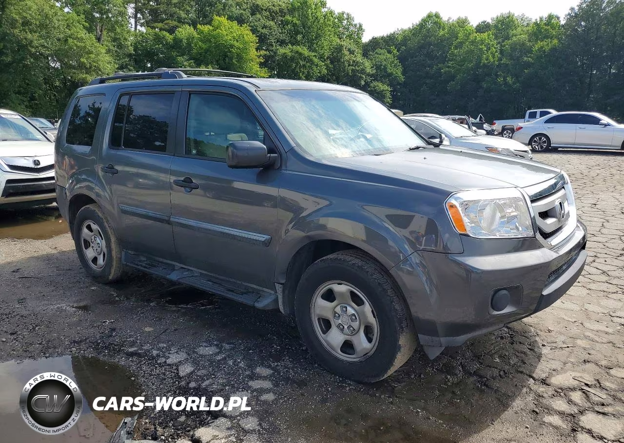 2009 Honda Pilot Lx VIN:5FNYF38229B026896 - 4
