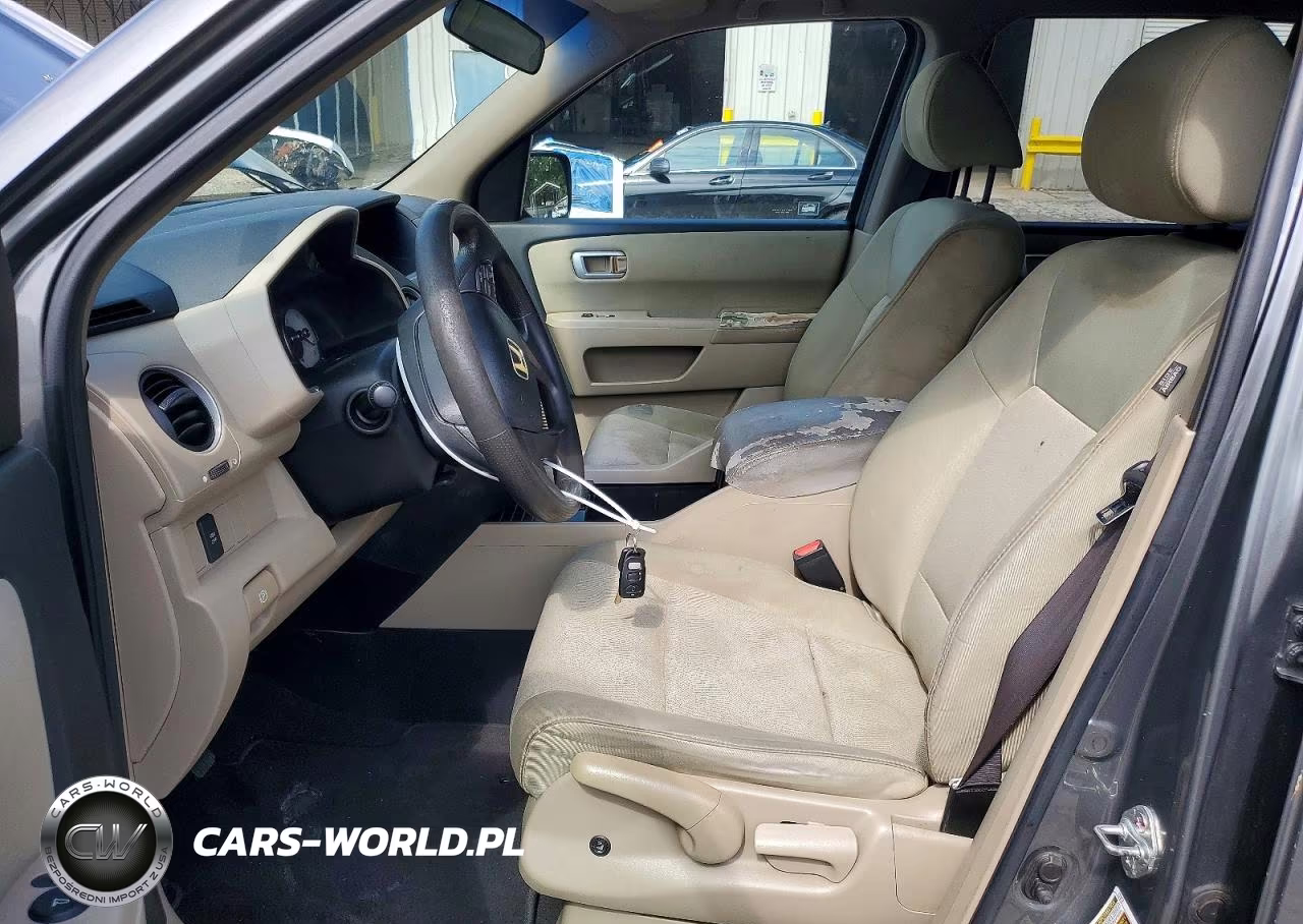 2009 Honda Pilot Lx VIN:5FNYF38229B026896 - 7