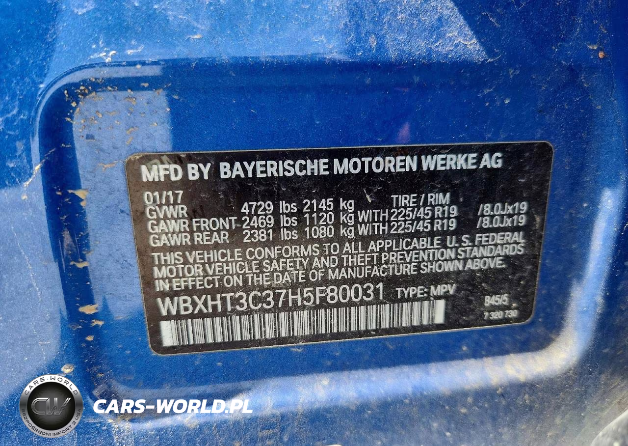 2017 BMW X1 xDrive28I VIN:WBXHT3C37H5F80031 - 13