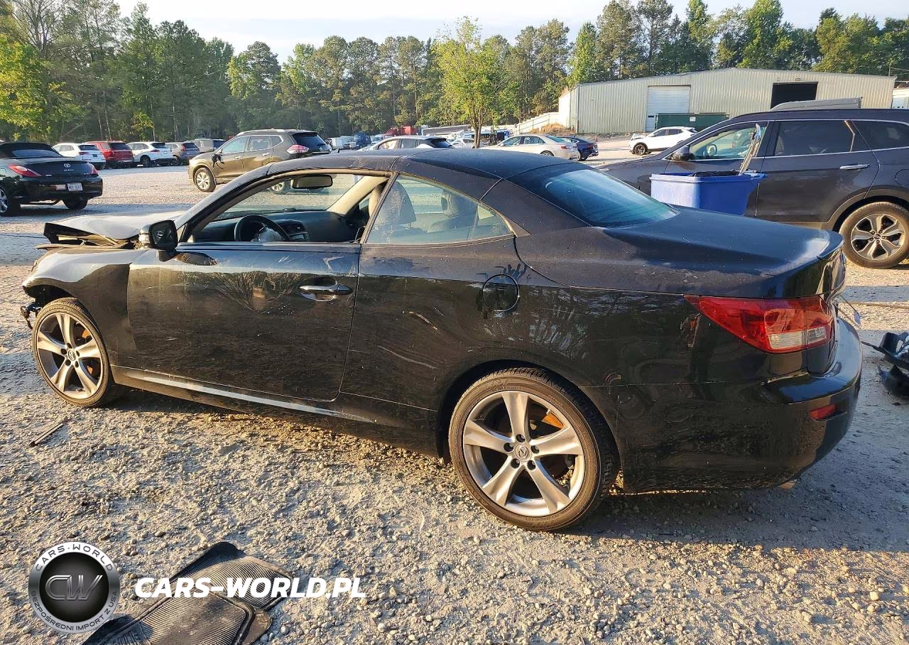 2012 Lexus Is 250 VIN:JTHFF2C22C2523982 - 2