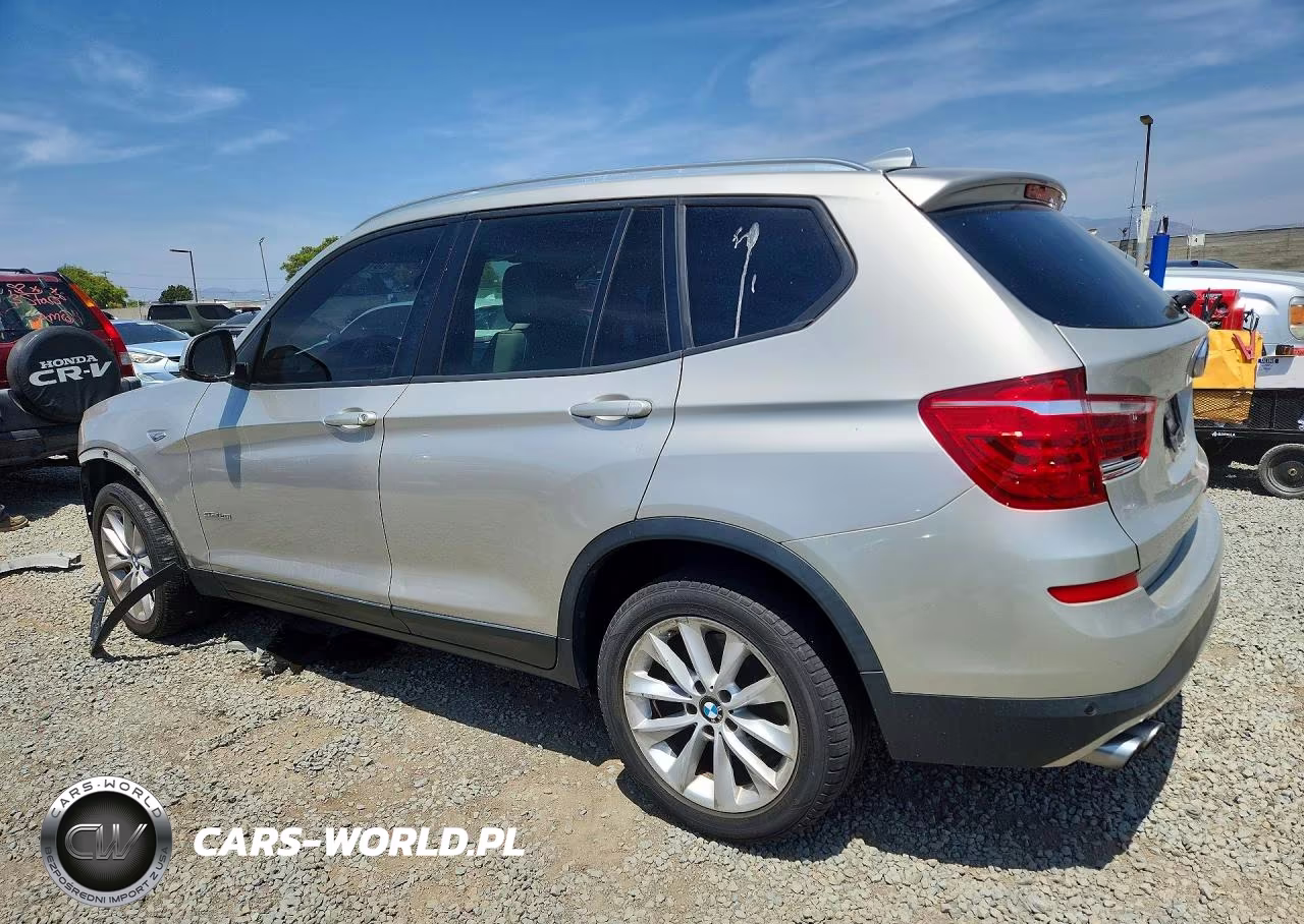 2017 BMW X3 Sdrive28I VIN:5UXWZ7C38H0V89842 - 2