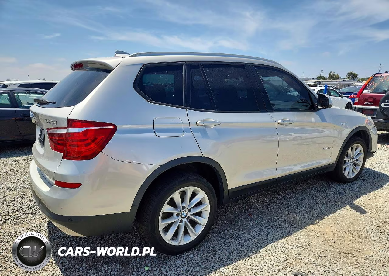 2017 BMW X3 Sdrive28I VIN:5UXWZ7C38H0V89842 - 3