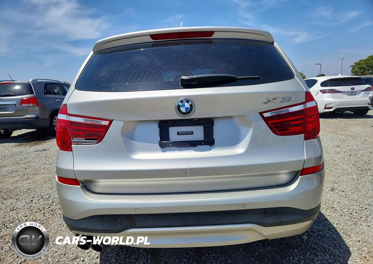 2017 BMW X3 Sdrive28I VIN:5UXWZ7C38H0V89842 - 6